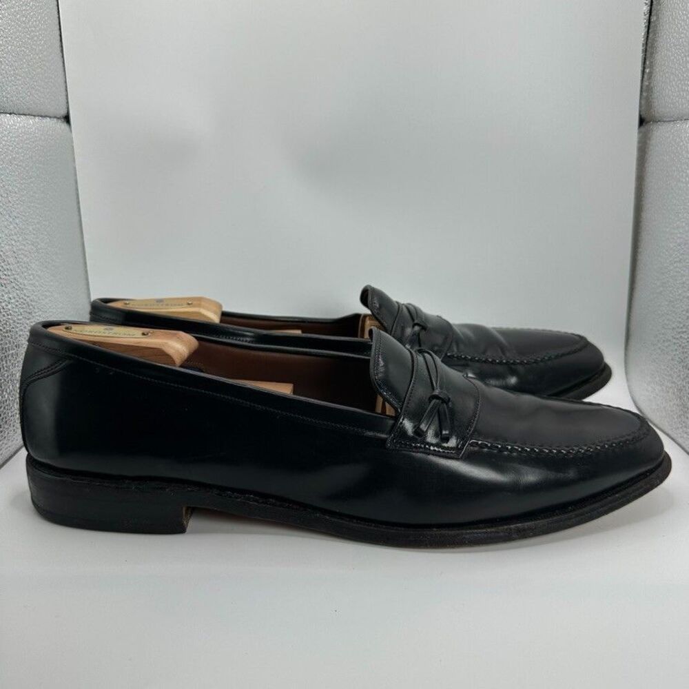Allen Edmond Barrington Dress Shoes Mens Size 13 A Black 81595 Leather Oxford